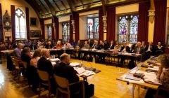 Councillors deciding to close two primaries and keep two open - Photo: Garry Sandison