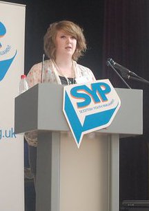 Emily Shaw - one of the Shetland members of the Scottish Youth Parliament.