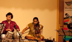 Svara Kanti at Bigton Hall on Friday night Pic. Billy Fox