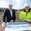 HIE's Mark Georgeson and Ocean Kinetics managing director John Henderson. Pic. Malcolm Younger