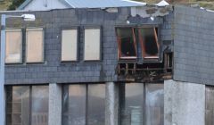 The former Judane factory was badly damaged in the strong winds on Thursday morning. Pic. Valerian