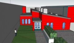 An artist's impression of the new college extension