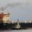 The cargo vessel Helliar arriving at Lerwick harbour - Photo: Valian