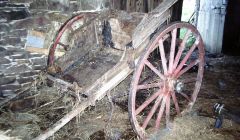 The original gig in the Aithsetter barn - Photos: Shetland Museum and Archives