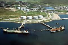 Sullom Voe oil terminal