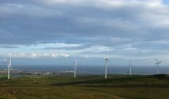 An impression of the Viking Energy wind farm. Pic. Viking Energy