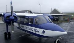 The current service to the outer isles is provided by Directflight on behalf of Shetland Islands Council - Photo: Shetland News