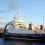 The ferry Geira festooned with flags for Saturday's opening ceremony, but will it be allowed to stay? Pic. Fetlar Developments Ltd