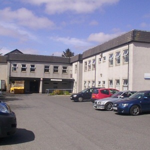 The Montfield site is to become the HQ for NHS Shetland and SIC community care. Pic. Irvine Contractors