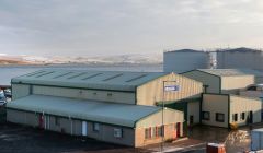 DH Marine's new premises at Gremmista, Lerwick. Pic. Ben Mullay