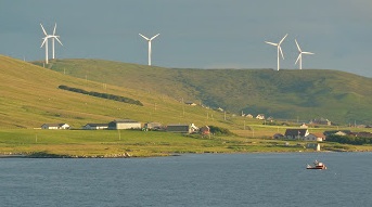 Burradale wind farm. Photo. KY