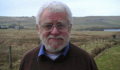 Shetland Arts' new chairman Danus Skene