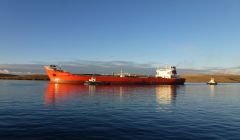 Last oil? Shuttle tanker Loch Rannoch is about to deliver her final load before the Schiehallion field closes for a major upgrade. Photo John Bateson