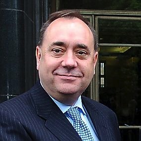 First minister Alex Salmond