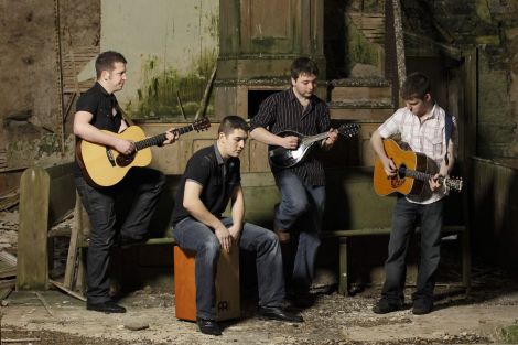 Vair are (from left to right): Jonny Polson, Erik Peterson, Lewie Peterson and Ryan Couper