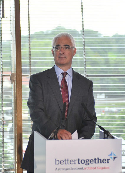 Better Together chairman Alistair Darling.