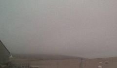 The view from Fair Isle weatherman Dave Wheeler's house on Thursday afternoon. Photo Dave Wheeler