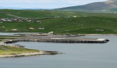 The repair of the east extension of the Sumburgh airport runway could cost as much as £12 million - Photo: ShetNews