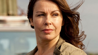 Julie Graham in her Survivors role as Abby Grant.