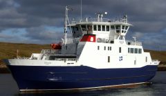 Dagalien is the only ferry operating on Yell Sound on Wednesday as a result of staff shortages