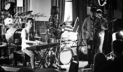 Troppo Funk in Lerwick Town Hall during this year's jazz festival - Photo: Chris Brown