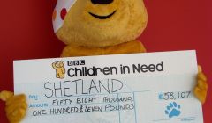 Children In Need gave almost £60,000 to Shetland, well over twice the amount raised at last year's incredible event.