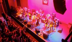Ten Tonne Dozer and friends during last year's Heavy Metal Buffet. Photo: Chris Brown