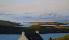 One of the landscapes featuring in the exhibition.