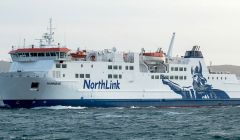 Pentland Firth ferry Hamnavoe sports its new livery designed by Serco and currently being added to the rest of the fleet.
