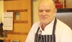 Queue up! Mike Skinner reopens Da Haaf restaurant on Monday. Photo Hans J Marter/Shetnews