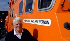 The late Sir Michael Vernon - Photo: RNLI