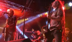 The Levellers performing at the 2011 Lerwick Tall Ships event.