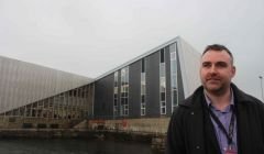 Beyond Mareel - Shetland Arts director Gwilym Gibbons is looking ahead after eight years at the helm. Photo Shetnews