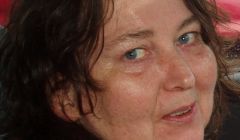 Fetlar woman Marie Hallam fears that ferry fares will force her family to leave the island they love. Photo Joe Hallam