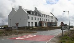The new Moorfield Hotel at the north entrance into Brae