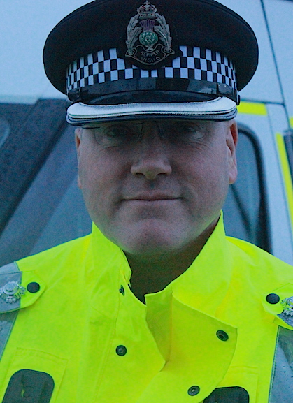 Shetland's chief inspector Eddie Graham.