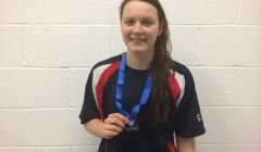 Shetland swimmer Andrea Strachan.