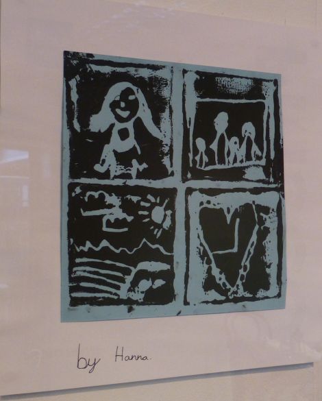 Hanna O'Rourke's 'excellent print'. Photo Mike Finnie