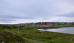 Two paths around Clickimin Loch are to benefit from a £500,000 upgrade. Photo: Shetnews