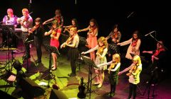 Eunice Henderson's group of young fiddlers will strut their stuff at the 60th Sidmouth Folk Week.