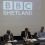 BBC Radio Shetland's John Johnston chairs the BBC referendum debate with Brian Smith and Jean Urquhart (right) for Yes and Tavish Scott and Susan Bowie for No. Photo Shetnews