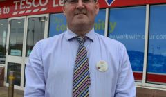Tesco's new Lerwick store manager Neil Connell, a company man since the age of 16. Photo: Shetnews