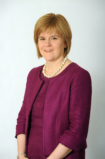 Scotland's deputy first minister Nicola Sturgeon takes the campaign for a Yes vote to Shetland on Wednesday.