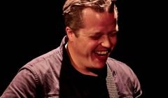 One of the Americana scene's rising stars, Jason Isbell, on stage before a 200-strong crowd at Mareel on Tuesday night. Photo: Chris Brown