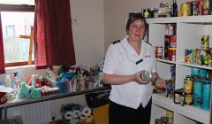 The Salvation Army's Lerwick corps officer Angela Nunn.
