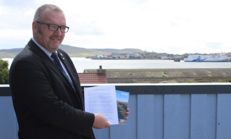 Gary Robinson is eager to ensure the UK and Scottish Governments honour their pledges to Shetland.