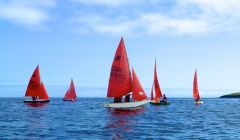 There was ideal sailing weather for the rescheduled Sandwick regatta at the weekend. Photo: Robert Wishart / Sandwick Boating Club