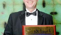 Brian Inkster at the Law Awards for Scotland