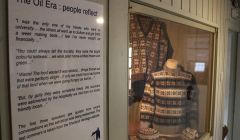 Shetland knitwear during the oil boom era - Photo: Hans J Marter/Shetland News