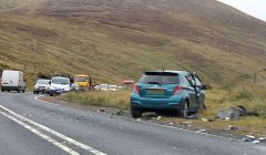 The crash happened at around half past eight on Tuesday morning - Photo: Shetnews